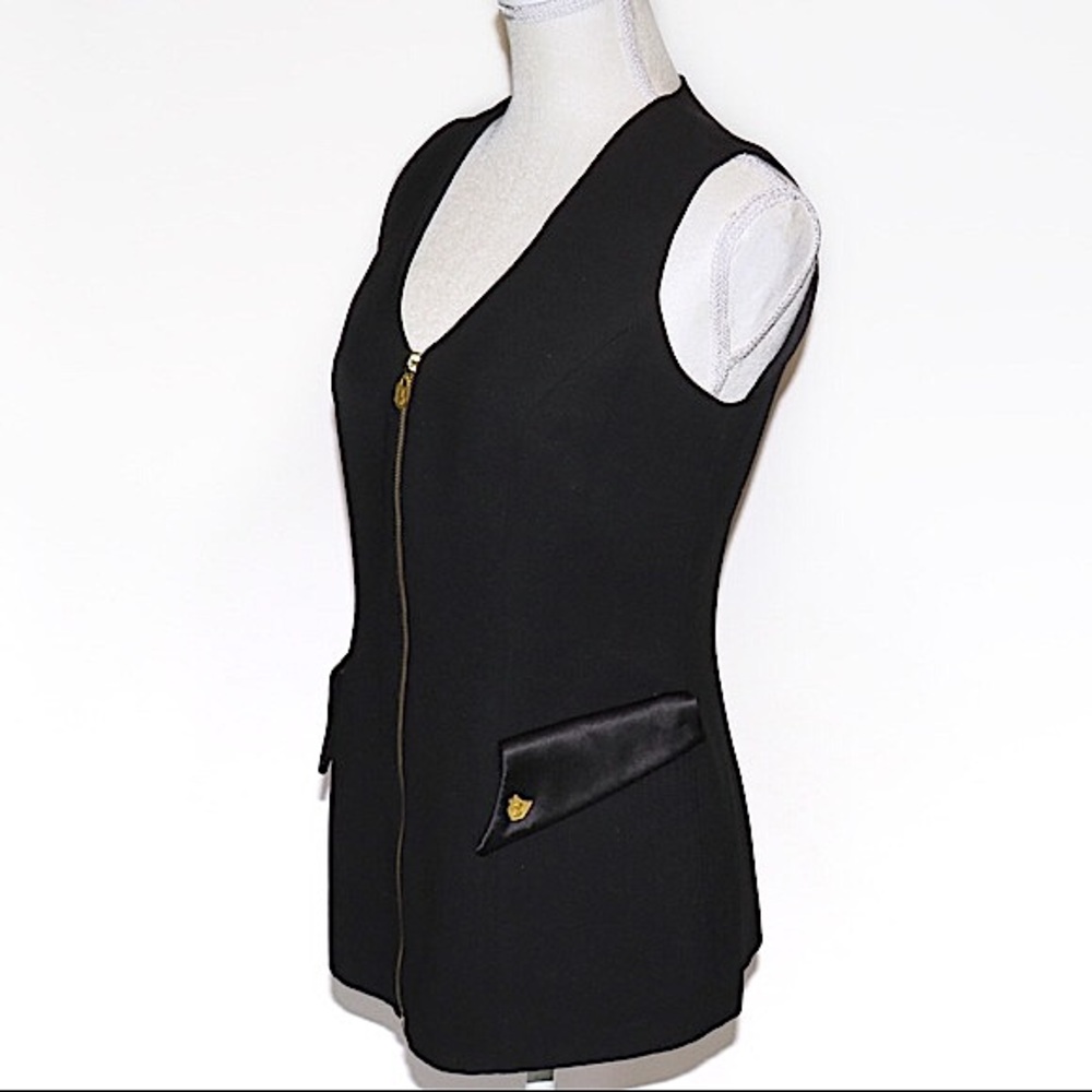 Vintage Alberto Makali Gold Hardware Bolero & Vest 2-Piece Set - Picture 4 of 15